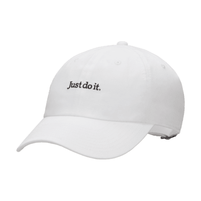 Gorra JDI sin estructura Nike Club Blanco